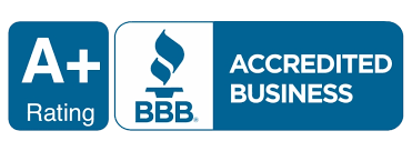 Better Business Bureau A+ rating decal